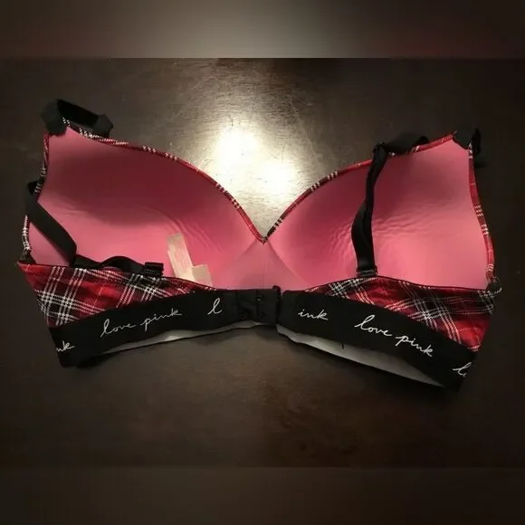 PINK WEAR EVERYWHERE WIRELESS LIGHTLY-LINED BRA 36D - Picture 3 of 4
